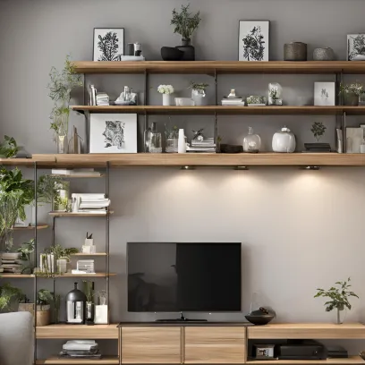 Kệ trang trí đa dạng mẫu mã