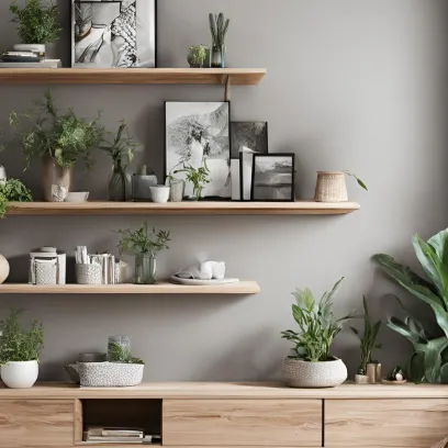 Kệ trang trí đa dạng mẫu mã