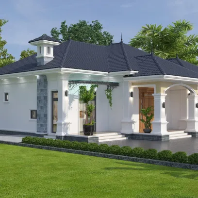 Mẫu nhà cấp 4 tiện nghi được yêu thích nhất