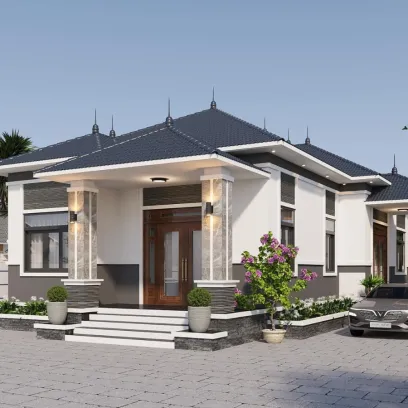 Mẫu nhà cấp 4 tiện nghi được yêu thích nhất