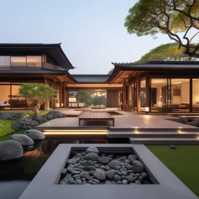 Mẫu nhà kiểu Nhật thanh lịch tinh tế