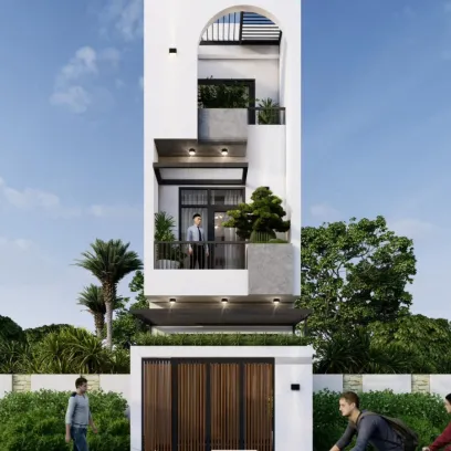 Mẫu nhà ống đẹp tối ưu diện tích