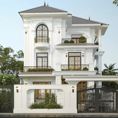 Mẫu nhà phố sang trọng thời thượng