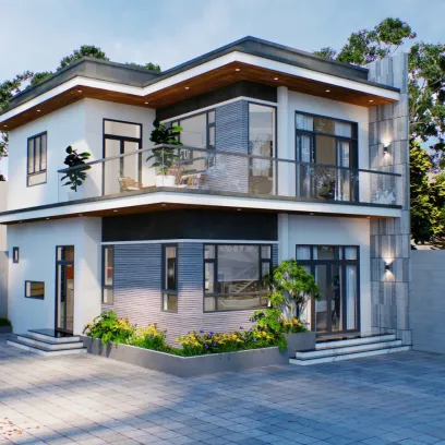 Mẫu nhà phố sang trọng thời thượng