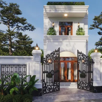 Mẫu nhà phố sang trọng thời thượng