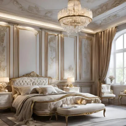 Phòng ngủ phong cách tân cổ điển