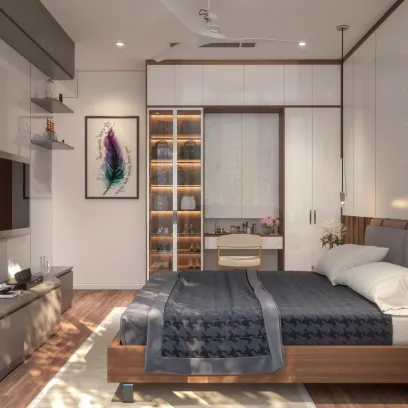 Thiết kế căn hộ thoáng mát và rộng rãi