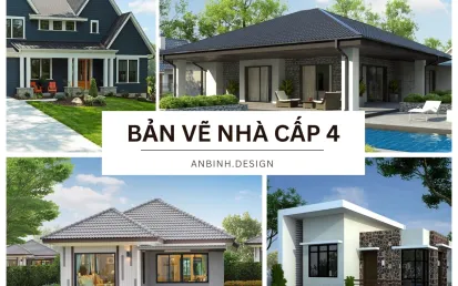 Bản vẽ nhà cấp 4 là gì? [GIẢI ĐÁP]