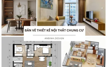 99+ bản vẽ thiết kế nội thất chung cư đẹp TIỆN NGHI