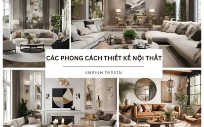 Các phong cách thiết kế nội thất