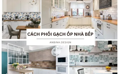 Cách Phối Gạch Ốp Nhà Bếp Đầy Sáng Tạo