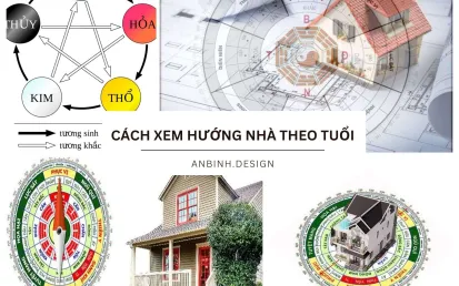 Cách xem hướng nhà theo tuổi hợp phong thuỷ ĐẦY ĐỦ nhất