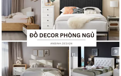 Đồ Decor Phòng Ngủ Đẹp, Tiết Kiệm