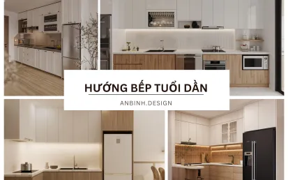 Hướng bếp tuổi Dần HỢP phong thuỷ giúp thu hút tài lộc
