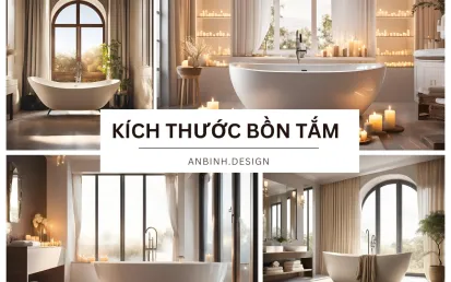 Kích Thước Bồn Tắm Tiêu Chuẩn