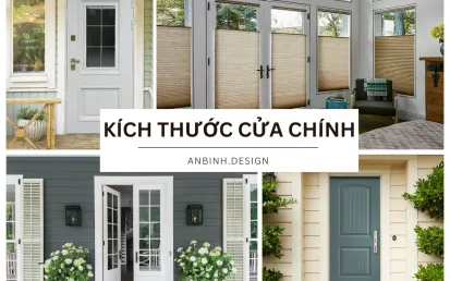 Kích Thước Cửa Chính Theo Phong Thủy