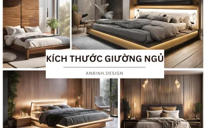 Kích Thước Giường Ngủ Chuẩn Nhất