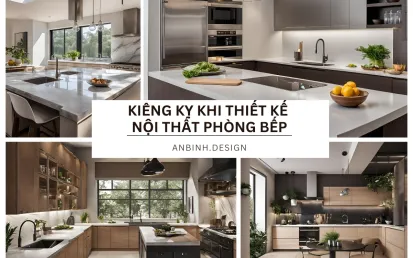 Điều kiêng kỵ khi thiết kế nội thất phòng bếp ít ai biết