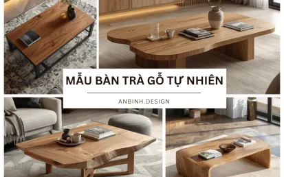 69+ mẫu bàn trà gỗ tự nhiên ĐẸP bền bỉ