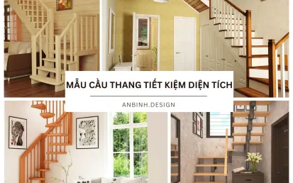 5+ Mẫu cầu thang tiết kiệm diện tích