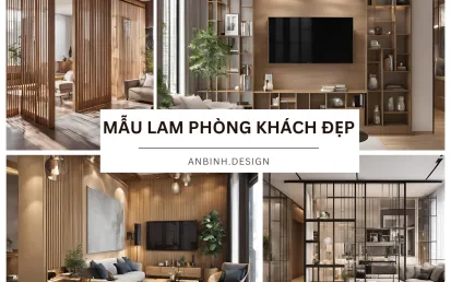 Mẫu lam phòng khách đẹp, được ưa chuộng