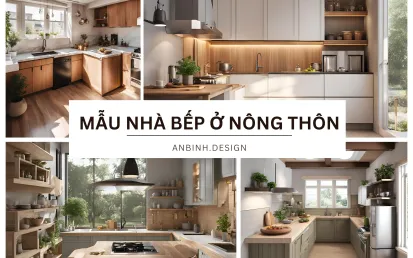Mẫu Nhà Bếp Ở Nông Thôn Tiết Kiệm Chi Phí