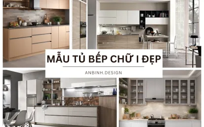 Mẫu Tủ Bếp Chữ I Đẹp, Tối Ưu Diện Tích