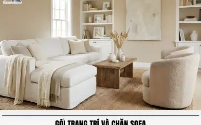 Dịch vụ thi công nội thất phòng khách hiện đại trọn gói và chuyên nghiệp