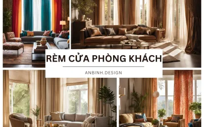 Mẫu Rèm Cửa Phòng Khách Đẹp
