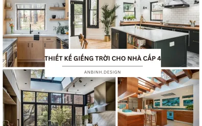 Thiết Kế Giếng Trời Cho Nhà Cấp 4