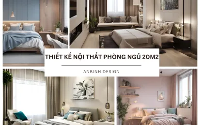 Mẫu Thiết Kế Phòng Ngủ 20m2 Đẹp