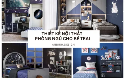 Thiết Kế Nội Thất Phòng Ngủ Cho Bé Trai Sáng Tạo