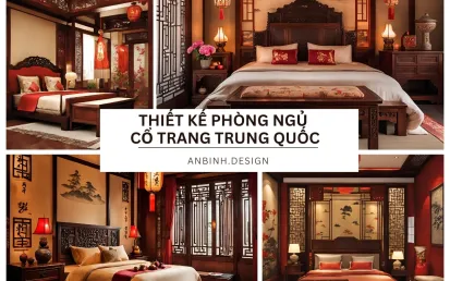 Thiết Kế Phòng Ngủ Cổ Trang Trung Quốc