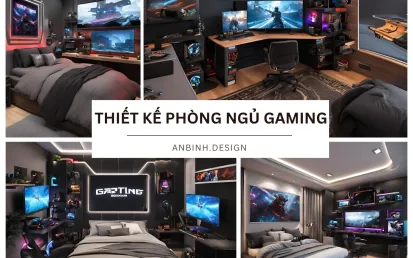 Thiết Kế Phòng Ngủ Gaming Cực Chất