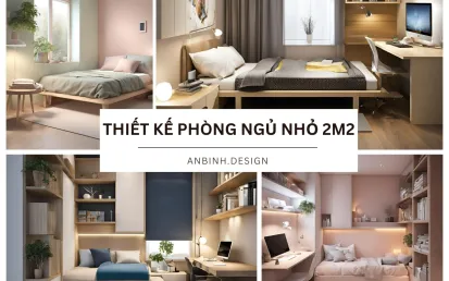 Thiết Kế Phòng Ngủ Nhỏ 2m2 Tối Ưu Diện Tích