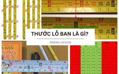 Thước lỗ ban là gì? Hướng dẫn sử dụng PHÙ HỢP trong phong thuỷ