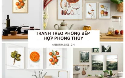 Tranh Treo Phòng Bếp Hợp Phong Thủy