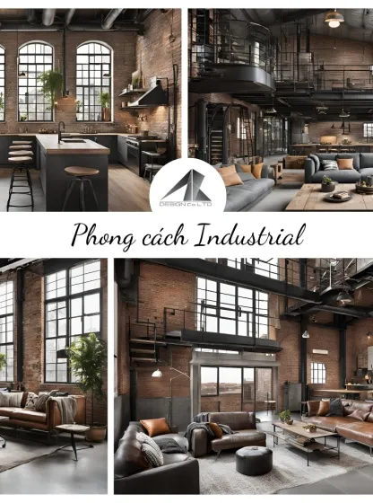 Phong cách Industrial