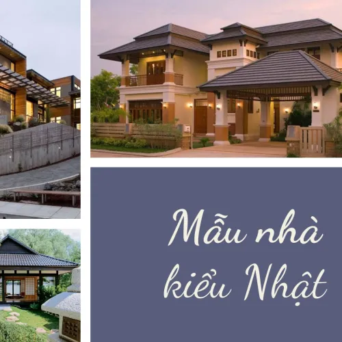 Mẫu nhà kiểu Nhật thanh lịch tinh tế