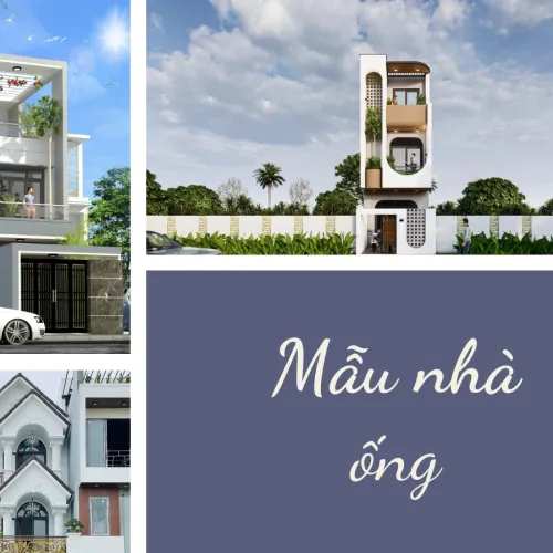 Mẫu nhà ống đẹp tối ưu diện tích