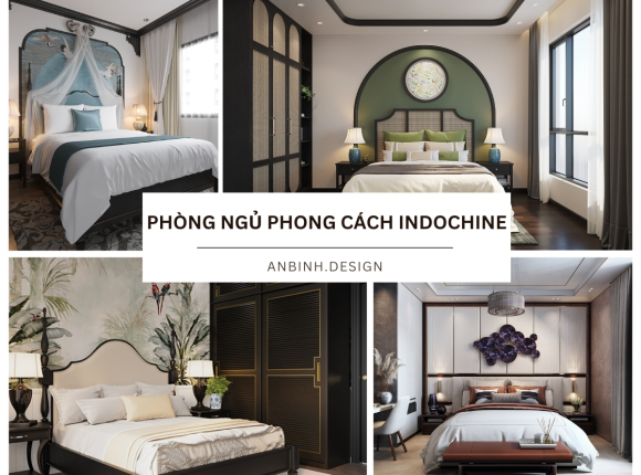 Mẫu Phòng Ngủ Phong Cách Indochine Ấn Tượng
