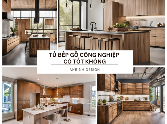 Tủ Bếp Gỗ Công Nghiệp Có Tốt Không? [GIẢI ĐÁP]